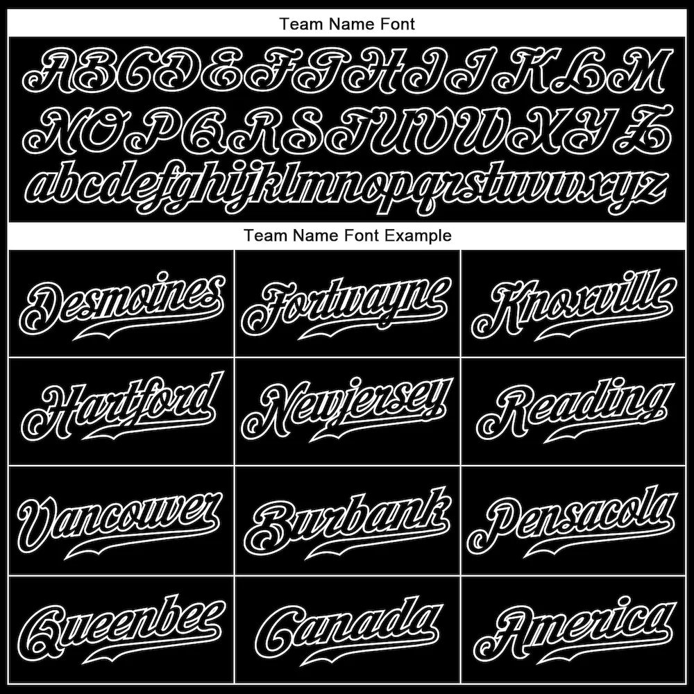 Custom Black White Pinstripe Black-White Authentic Baseball Jersey - Image 4