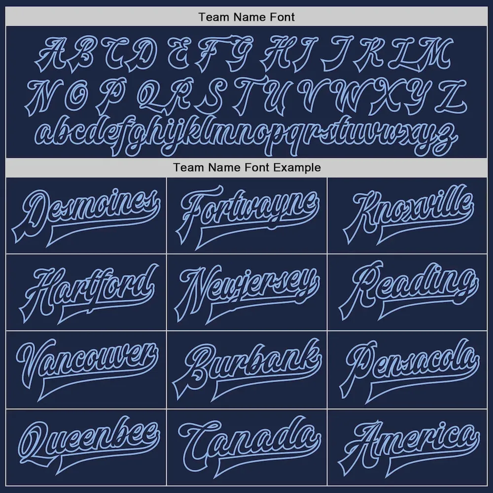 Custom Navy Light Blue Bomber Full-Snap Varsity Letterman Jacket - Image 3