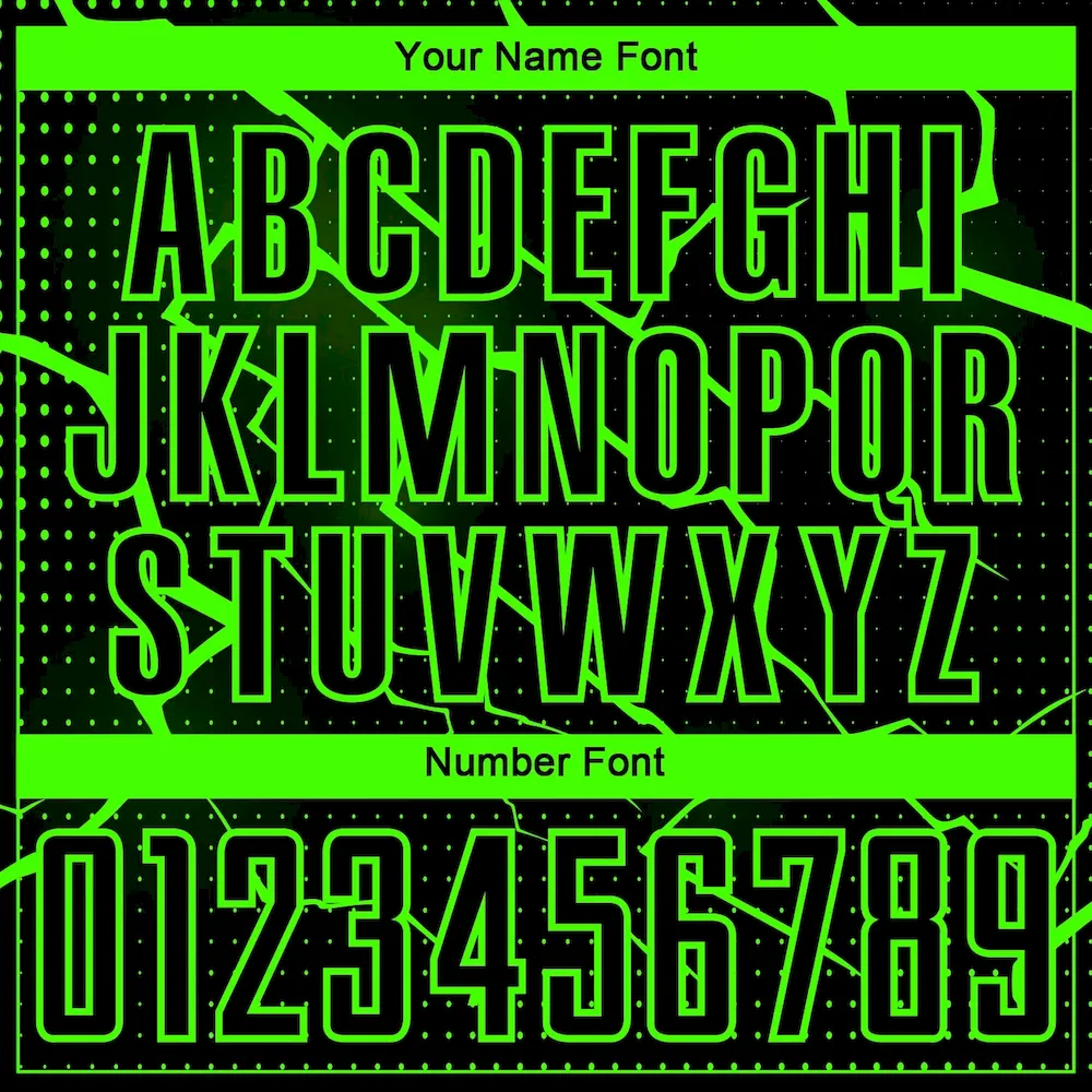 Custom Black Aurora Green Lightning Sublimation Soccer Uniform Jersey - Image 6